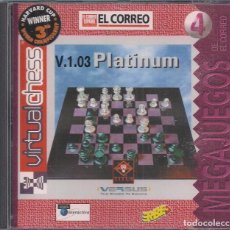 Videojuegos y Consolas: VIRTUAL CHESS. V.1.03. PLATINUM. MEGAJUEGOS DE EL CORREO. PC. TDKV6