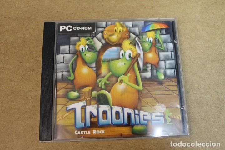 Videojuegos y consolas: JUEGO PC CD-ROM TROONIES CASTLE ROCK - Foto 1
