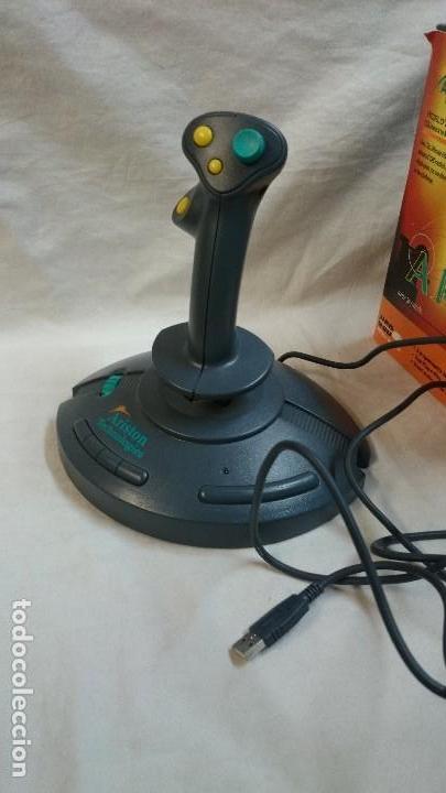 Videojuegos y consolas: JOYSTICK ARISTON ARES USB - Foto 3