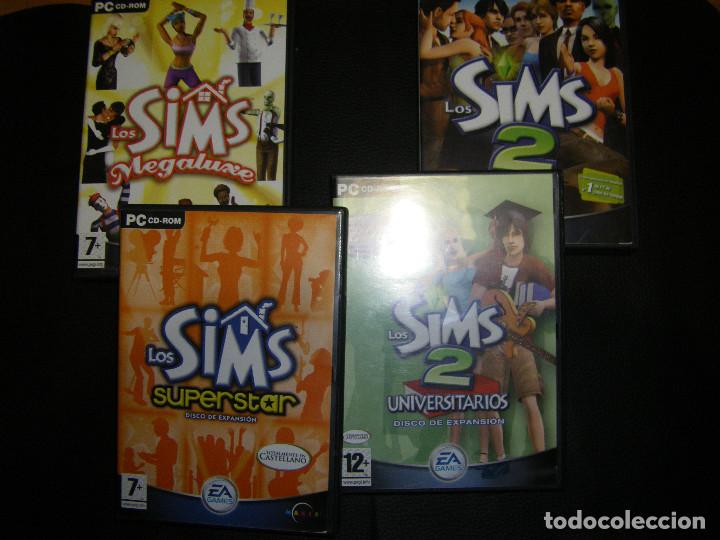 Videojuegos y consolas: Lote sims 2 + 3 ampliaciones - Foto 1