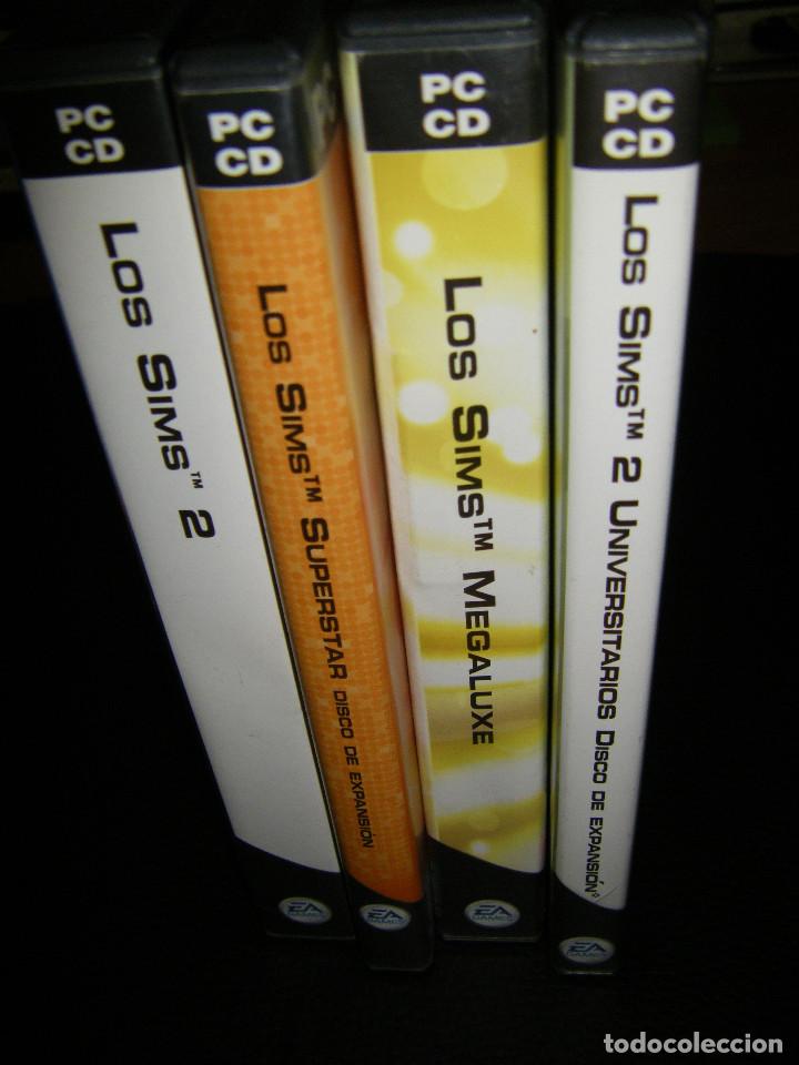 Videojuegos y consolas: Lote sims 2 + 3 ampliaciones - Foto 3