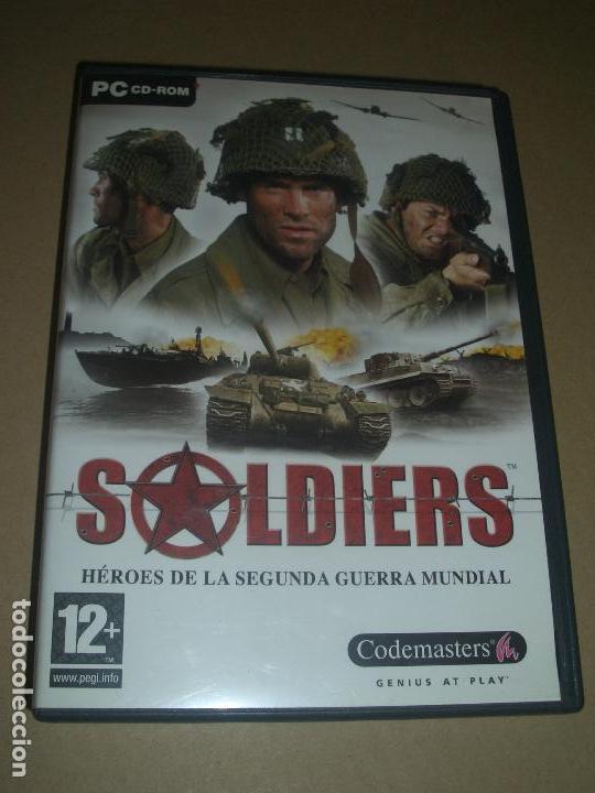 juego pc cd rom soldiers heroes de la 2 guerra - Comprar ...
