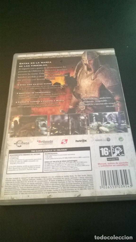 Videojuegos y consolas: The Elder Scrolls IV Oblivion ( Pc Dvd Rom ) - Foto 2