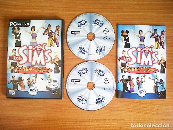 Videojuegos y consolas: JUEGO PC LOS SIMS, EDICI&Oacute;N DELUXE, TOTALMENTE EN CASTELLANO. - Foto 1