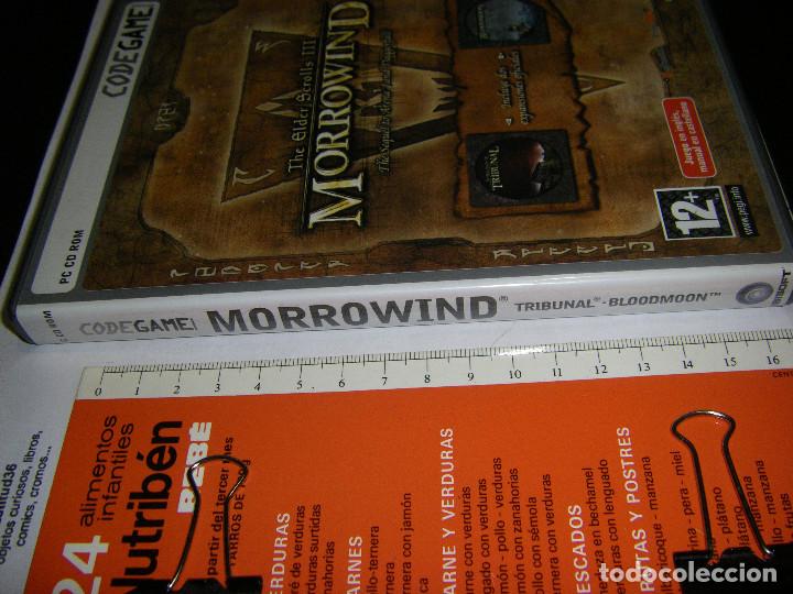 Videojuegos y consolas: THE ELDER SCROLLS III MORROWIND + EXP TRIBUNAL Y BLOODMON. pc - Foto 3