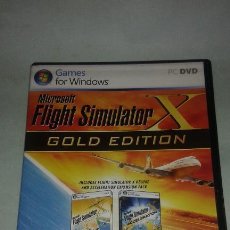 Videojuegos y Consolas: FLIGHT SIMULATOR X GOLD EDITION. Lote 75299147