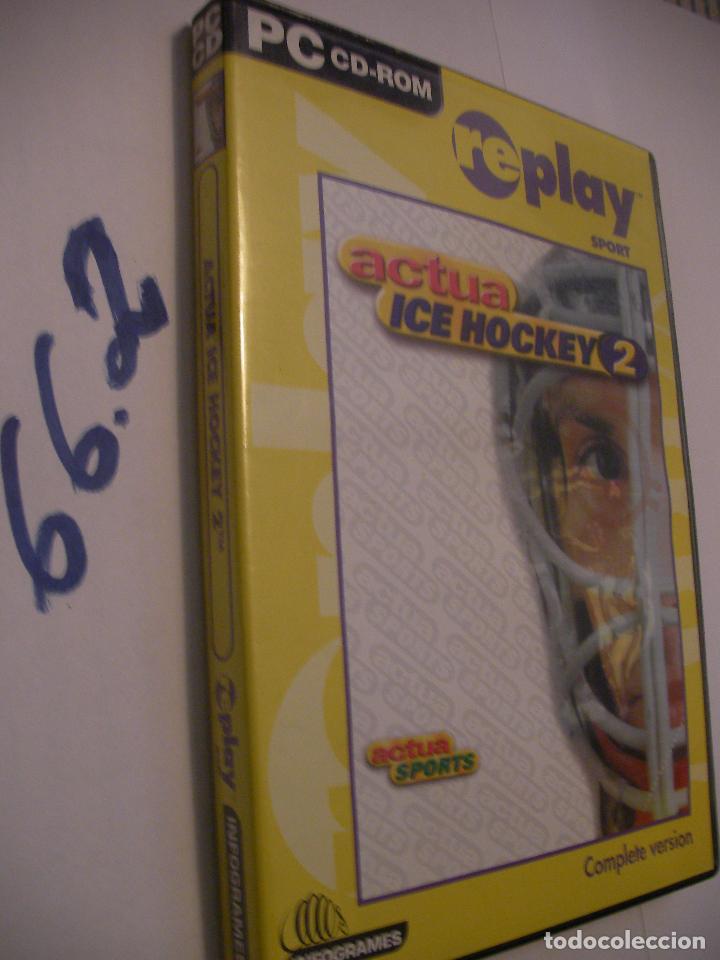 Videojuegos y consolas: ANTIGUO JUEGO PC - ACTUA ICE HOCKEY 2 - Foto 1