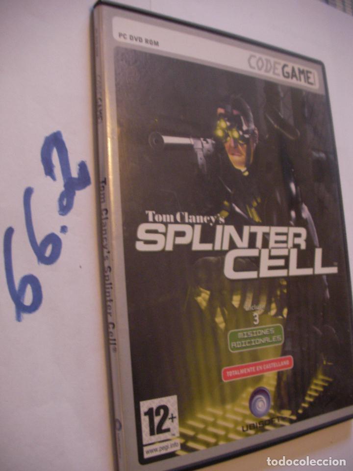 Videojuegos y consolas: ANTIGUO JUEGO PC - SPLINTER CELL - Foto 1