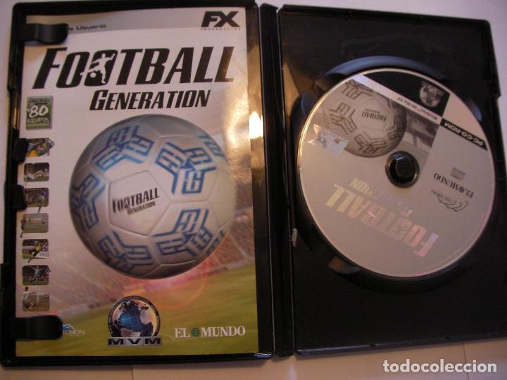Videojuegos y consolas: ANTIGUO JUEGO PC - FOOTBALL GENERATION - Foto 2