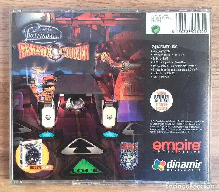 Videojuegos y consolas: PRO-PINBALL Fastastic Journey Cd-rom - Foto 2