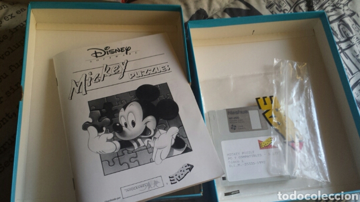 Videojuegos y consolas: Juego PC Mickey puzzles Erbe - Foto 3