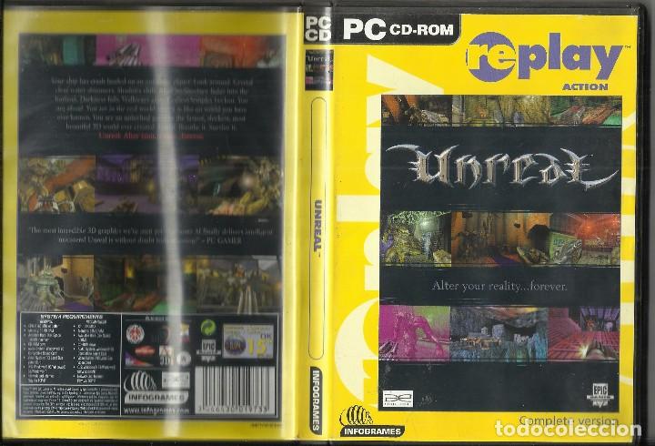 Videojuegos y consolas: juego pc cd rom unreal - Foto 1