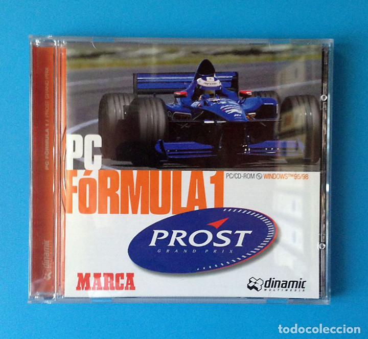 Videojuegos y consolas: PC FORMULA 1 PROST - CD ROM - CASTELLANO - DINAMIC 1999 - VIDEOJUEGO - Foto 1