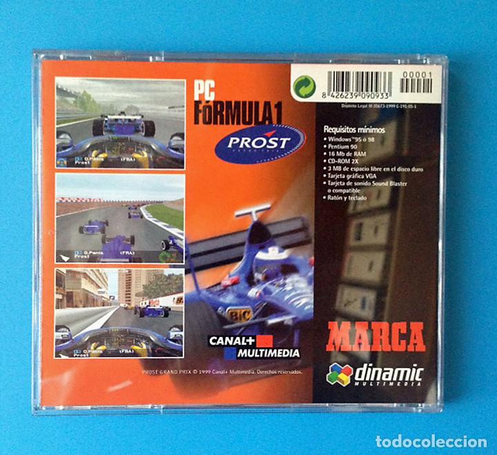 Videojuegos y consolas: PC FORMULA 1 PROST - CD ROM - CASTELLANO - DINAMIC 1999 - VIDEOJUEGO - Foto 4