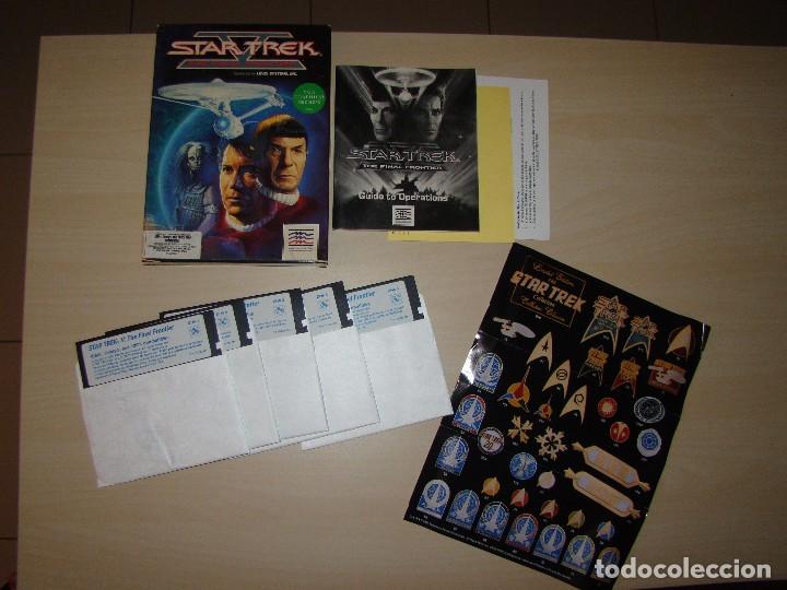Videojuegos y consolas: STAR TREK V - THE FINAL FRONTIER - Caja grande - Foto 1
