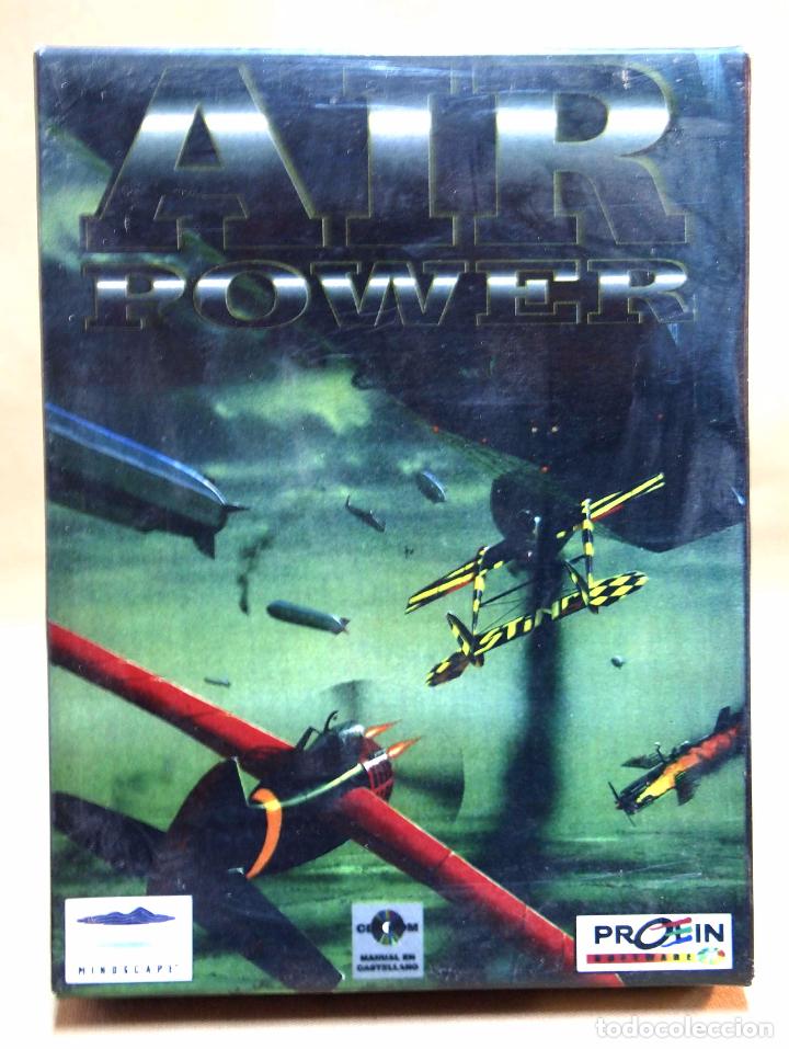 Videojuegos y consolas: JUEGO PARA PC, AIR POWER, ESPA&Ntilde;OL, COMPLETO, DE MINDSCAPE - Foto 1