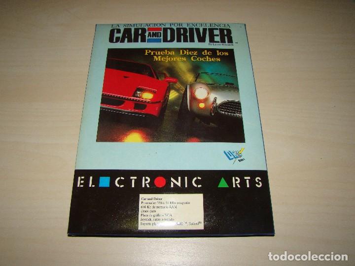 Videojuegos y consolas: CAR AND DRIVER - IBM 3,5 - Foto 1