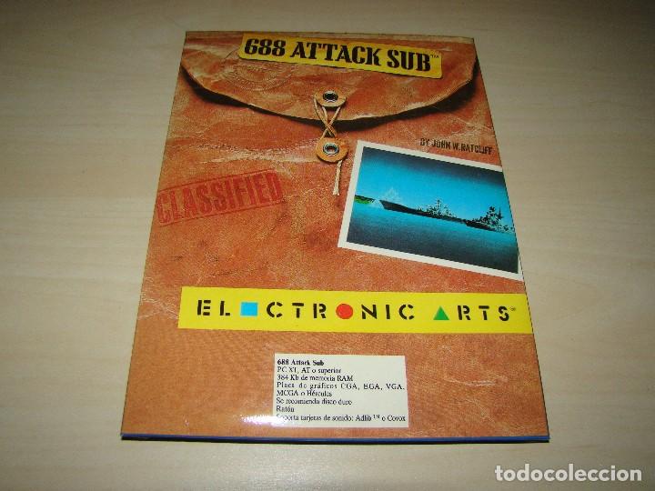 Videojuegos y consolas: 688 ATTACK SUB - IBM 3,5 - Foto 1