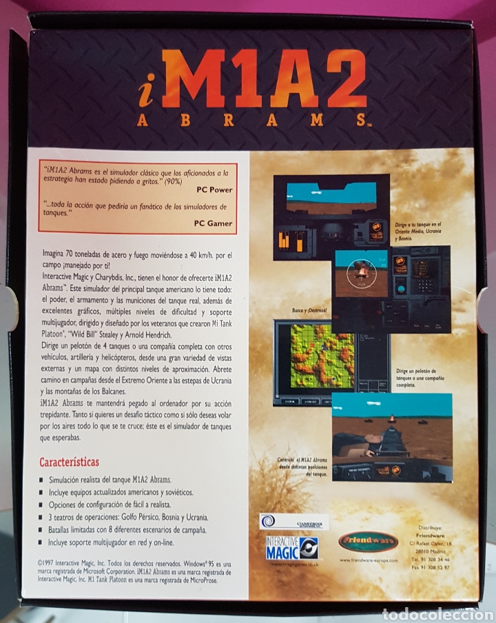 Videojuegos y consolas: Juego PC iM1A2 Abrams - Foto 2
