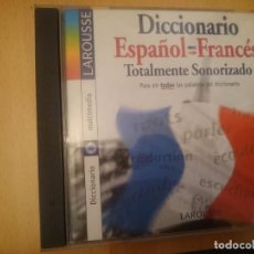 Videojuegos y Consolas: CDROM DICCIONARIO ESPAÑOL FRANCES TOTALMENTE SONORIZADO LAROUSSE. Lote 85657848