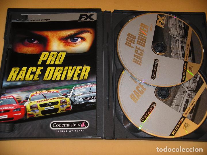 Videojuegos y consolas: Pro Race Driver, con 2 CDs, juego PC CD Rom,. ercom - Foto 3