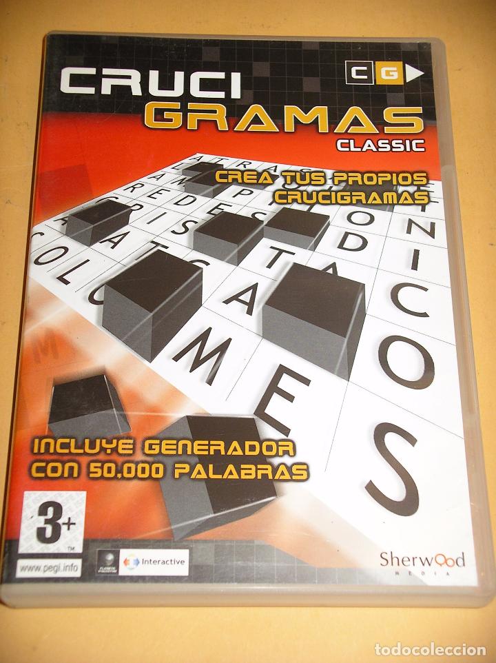 Videojuegos y consolas: Crucigramas Classic, juego PC CD Rom,. ercom - Foto 1