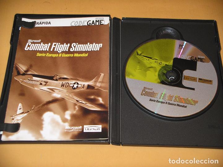 Videojuegos y consolas: Microsoft Combat Flight Simulator, juego PC CD Rom,. ercom - Foto 3