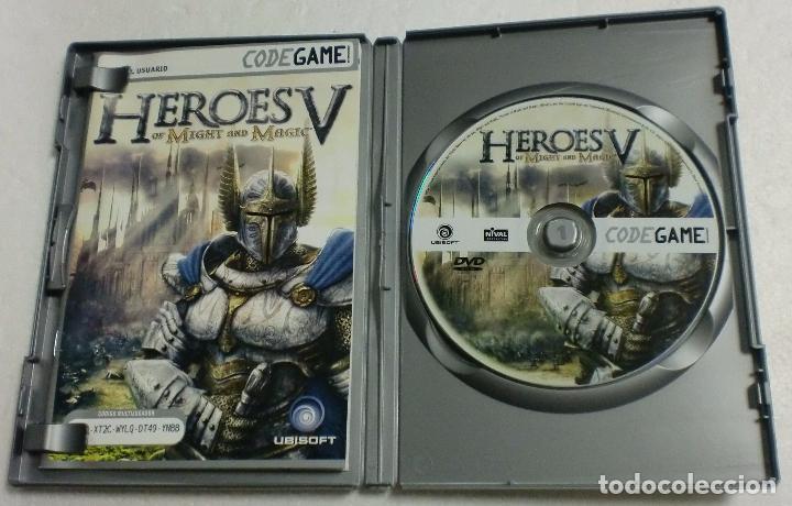 Videojuegos y consolas: CODE GAMES - PC/DVD ROM - HEROES OF MIGHT AND MAGIC V. UBISOFT - Foto 3