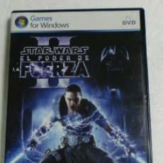Videojuegos y Consolas: LUCASARTS - GAMES FOR WINDOWS - PC/DVD ROM - STAR WARS EL PODER DE LA FUERZA II. Lote 87306500