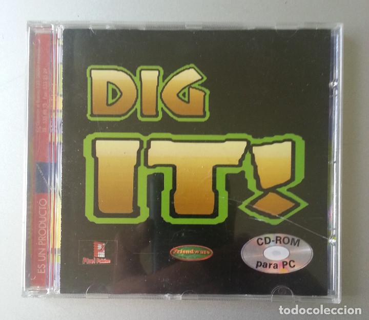Videojuegos y consolas: DIG IT ! CD-ROM PARA PC JUEGO PIXEL PAINTER FRIENDWARS 1997 - Foto 1