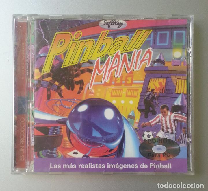 Videojuegos y consolas: PINBALL MANIA CD-ROM PARA PC SOFTKEY 1997 - Foto 1