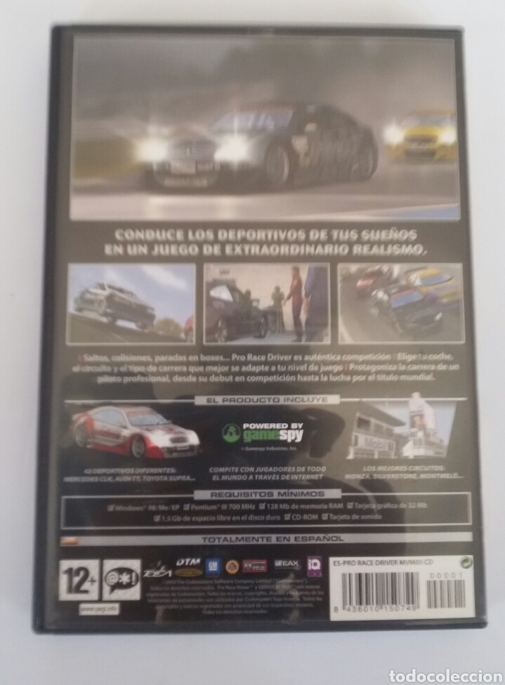 Videojuegos y consolas: PC juego Pro race driver - Foto 3