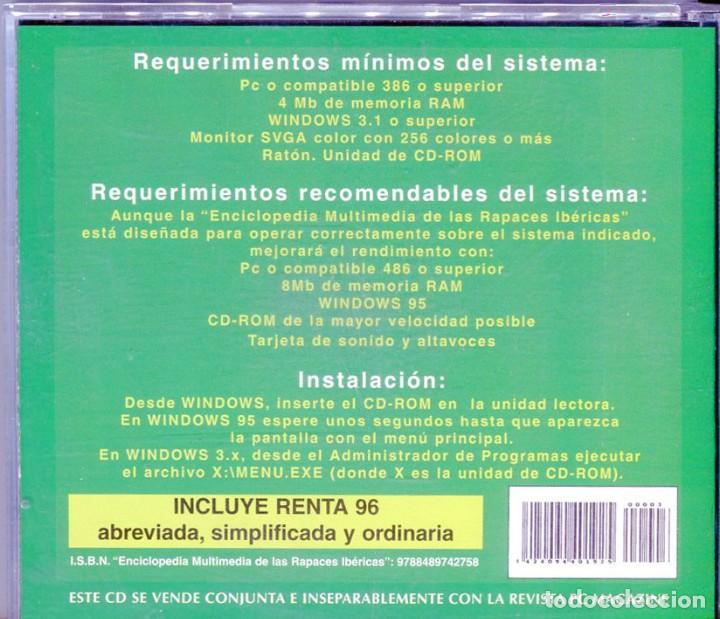 Videojuegos y consolas: ENCICLOPEDIA MULTIMEDIA DE LAS RAPACES IBERICAS PC MAGAZINE - Foto 3