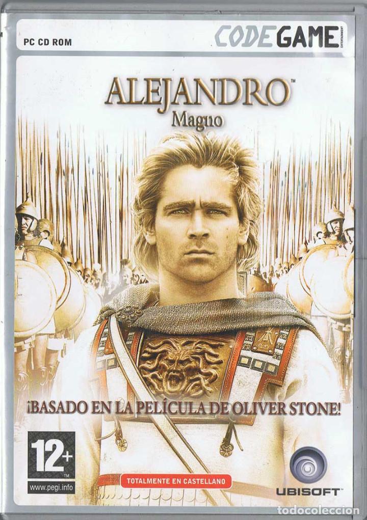 Videojuegos y consolas: Alejandro Magno. PC CD ROM Codegame. 2 CDs + Manual de Usuario + Poster/Mapa - Foto 1