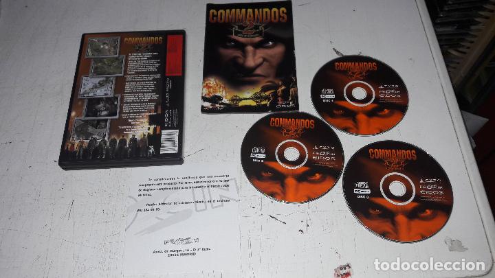 Videojuegos y consolas: commandos 2 men of courage 3 cds completo - Foto 2