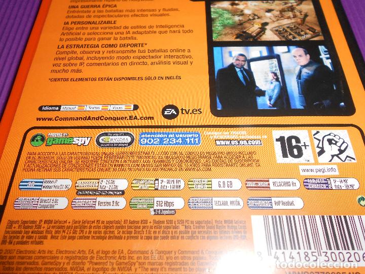 Videojuegos y consolas: COMMAND & CONQUER 3 ( TIBERIUM WARS ) - PC DVD ROM - EA VALUE GAMES - Foto 4