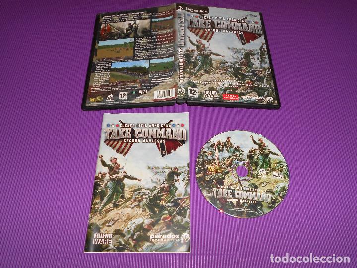 Videojuegos y consolas: TAKE COMMAND SECOND MANASSAS ( GUERRA CIVIL AMERICANA ) - PC CD-ROM - PARADOX INTERACTIVE - Foto 1