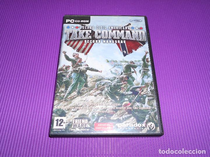 Videojuegos y consolas: TAKE COMMAND SECOND MANASSAS ( GUERRA CIVIL AMERICANA ) - PC CD-ROM - PARADOX INTERACTIVE - Foto 2