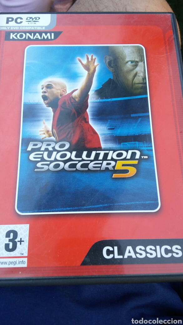 Videojuegos y consolas: Juego PC DVD pro evolution soccer 5 - Foto 1