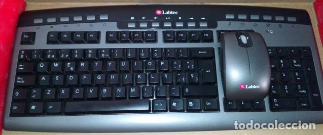 Videojuegos y consolas: TECLADO Y RATON INAL&Aacute;MBRICO PC - Foto 2