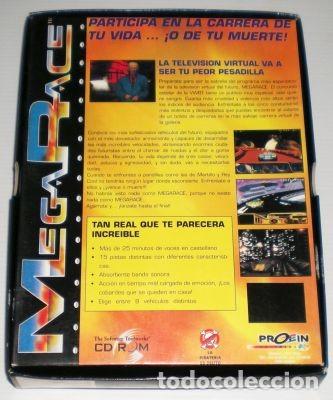 Videojuegos y consolas: MegaRace [Cryo Interactive] 1993 Proein Soft Line [Juegos CD-ROM] [PC CDROM] MSDOS - Foto 2