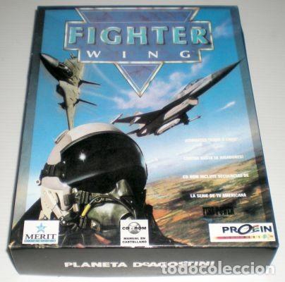Videojuegos y consolas: Fighter Wing [Gemsoft] 1995 Merit Studios / Proein Soft Line [Juegos CD-ROM] [PC CDROM] MSDOS - Foto 1