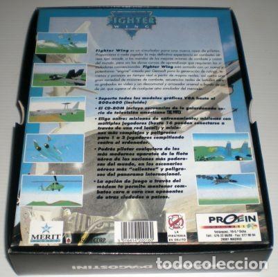 Videojuegos y consolas: Fighter Wing [Gemsoft] 1995 Merit Studios / Proein Soft Line [Juegos CD-ROM] [PC CDROM] MSDOS - Foto 2