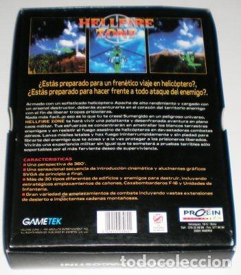 Videojuegos y consolas: Hellfire Zone [GameTek] [1996] Panorama Soft / Proein Soft Line [Juegos CD-ROM] [PC CDROM] - Foto 2