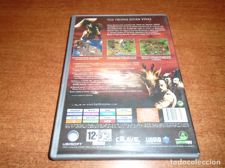 Videojuegos y consolas: JUEGO PARA PC:  BATTLE REALMS: LA LEYENDA DEL SAMURAI - Foto 3