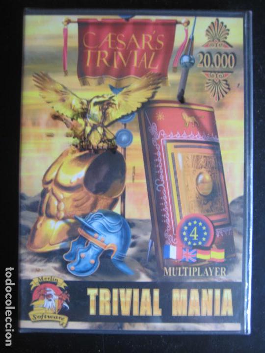 Videojuegos y consolas: PC DC ROM CAESARS TRIVIAL MANIA de Merlin Software PRECINTADO - Foto 1
