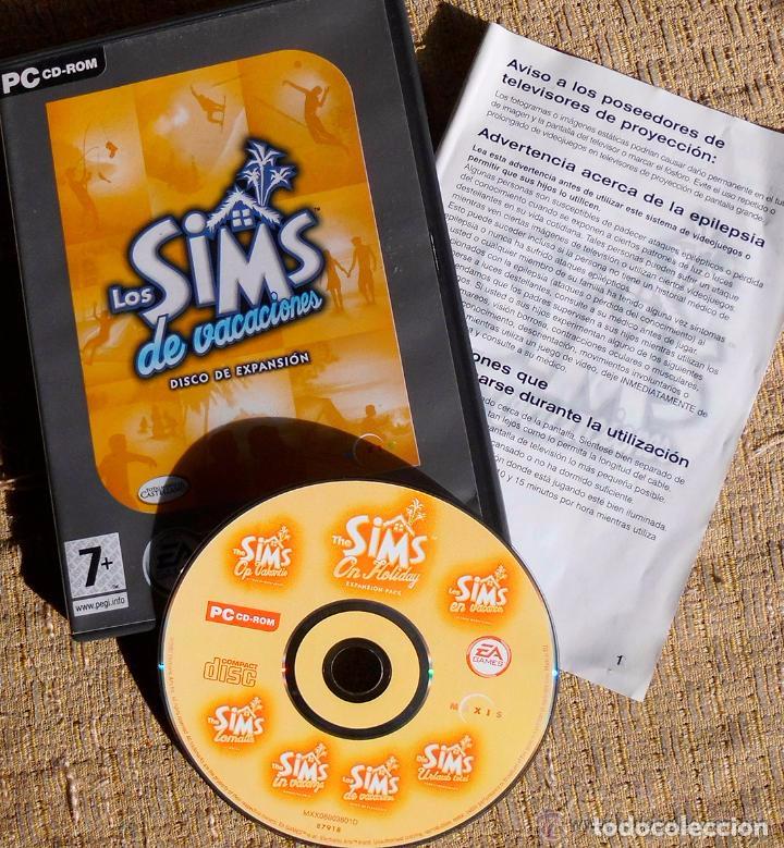 Videojuegos y consolas: Juego PC: Los Sims de Vacaciones. Disco de Expansion (DCD) - Foto 1