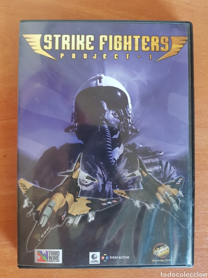Videojuegos y consolas: VIDEOJUEGO PC CD STRIKE FIGHTERS PROJECT 1 CON MANUAL - Foto 1