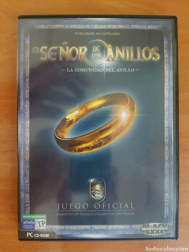 Videojuegos y consolas: JUEGO PC CD ROM EL SE&Ntilde;OR DE LOS ANILLOS CON MANUAL - Foto 1