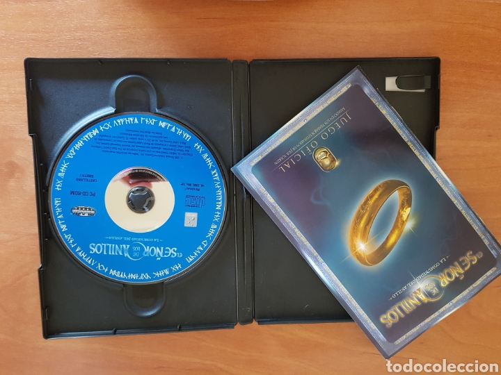 Videojuegos y consolas: JUEGO PC CD ROM EL SE&Ntilde;OR DE LOS ANILLOS CON MANUAL - Foto 2